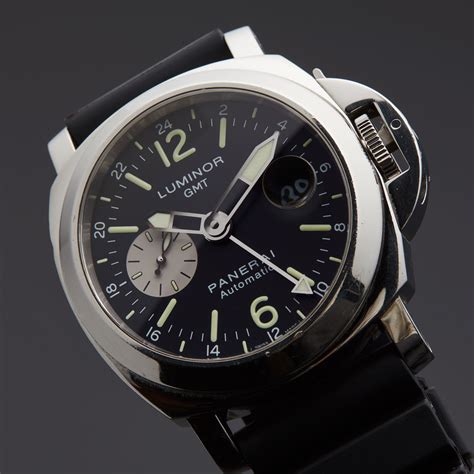 panerai luminor gmt used|luminor Panerai price list.